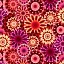 Ткань хлопок для пэчворка для одежды розовый, цветы, Blank Quilting (арт. 9885-90)