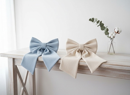 Бант для волос за 5 минут