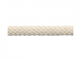 Шнур плетеный х/б суровый, 6 мм
