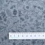 Ткань хлопок для пэчворка серый, цветы, P&B (арт. 4899 DS)