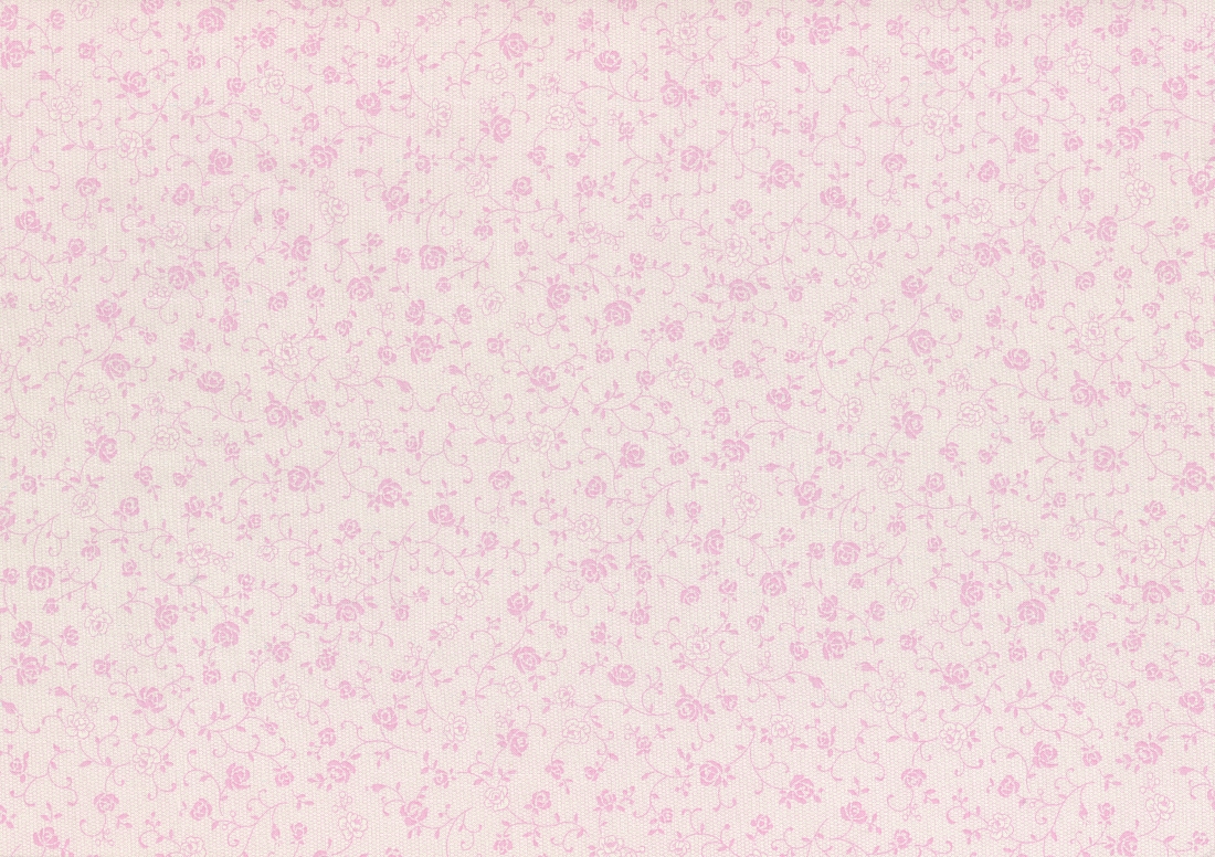 Ткань хлопок для пэчворка розовый, мелкий цветочек, Lecien (арт. 206777)