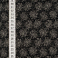 Ткань хлопок пэчворк черный, горох и точки завитки, ALFA (арт. 232416)