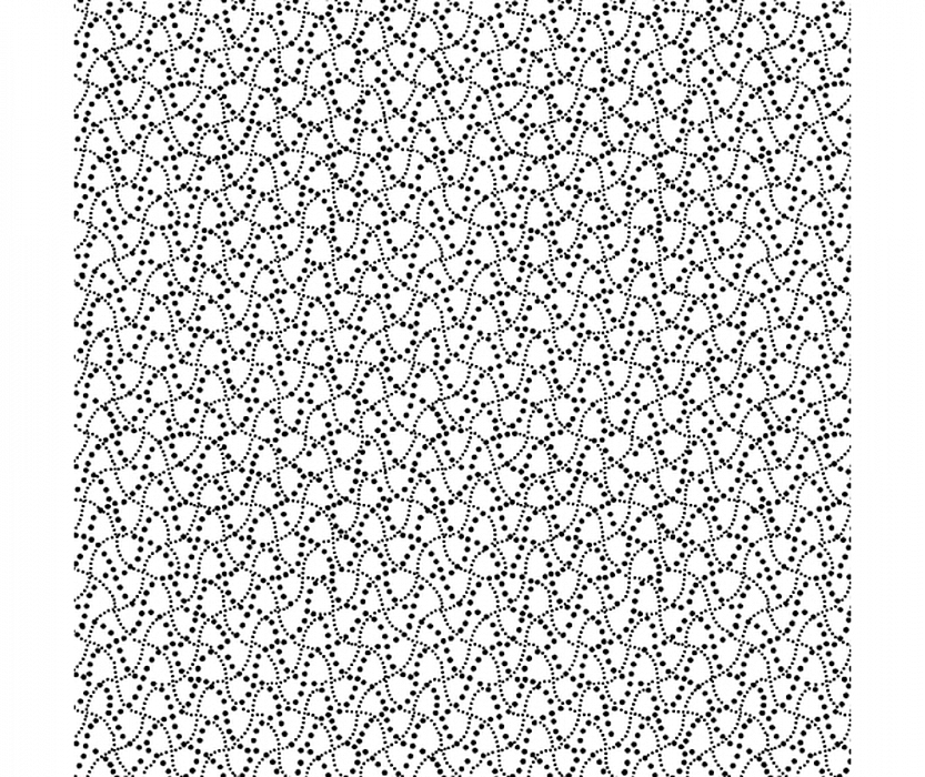 Ткань хлопок пэчворк белый, геометрия, Benartex (арт. 1040599B)