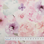 Ткань хлопок пэчворк сиреневый, птицы и бабочки цветы пастельные тона флора, Michael Miller (арт. DDC9979-PINK-D)