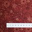 Ткань хлопок пэчворк бордовый, цветы звезды, Henry Glass (арт. 2931-88)
