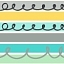 Ткань хлопок для пэчворка для одежды разноцветные, полоски, Windham Fabrics (арт. 41325-X)