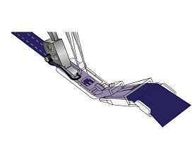 Лапка для распошивальных машин Bernette b42,48 для поясной петли