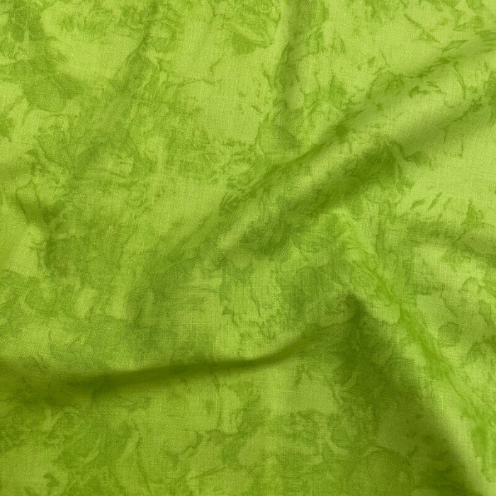 Ткань хлопок пэчворк зеленый, однотонная, Michael Miller (арт. KRYSTA-4058-D)