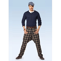 Выкройка мужская Burda арт. 7306 брюки