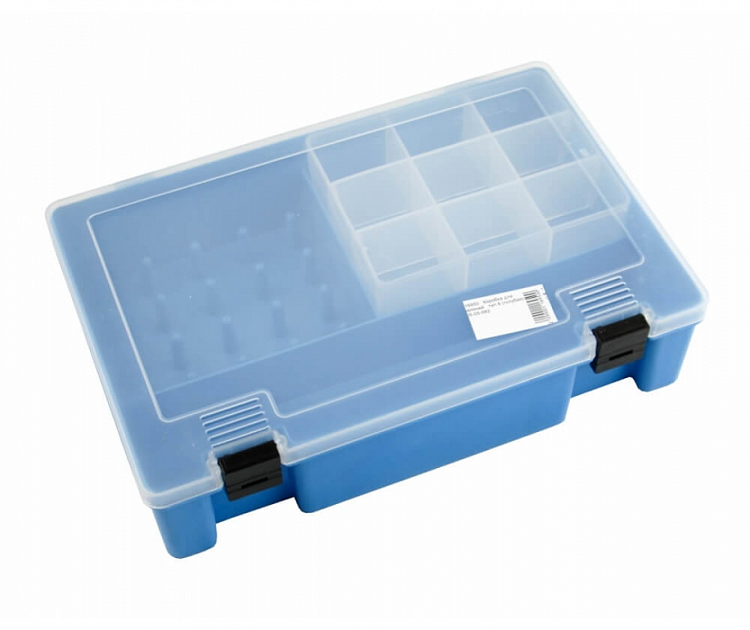 Коробка для мелочей Тривол-М тип 8 голубая