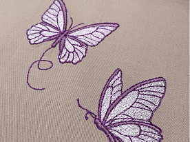 Дизайн для вышивки «Три бабочки»