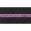 Кружево вязаное хлопковое Alfa AF-376-023 21 мм пурпурный