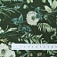 Ткань хлопок для пэчворка для одежды зеленый, цветы, Wilmington Prints (арт. 3041 17801 717)