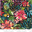 Ткань хлопок пэчворк разноцветные, цветы, Moda (арт. 8441 12D)