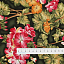 Ткань хлопок пэчворк зеленый, цветы, Benartex (арт. 0425143B)