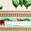 Ткань хлопок для пэчворка разноцветные, бордюры новый год, Blank Quilting (арт. 5416-11)