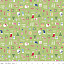Ткань хлопок пэчворк зеленый разноцветные, новый год, Riley Blake (арт. )