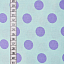 Ткань хлопок пэчворк голубой, горох и точки, ALFA (арт. AL-10707)