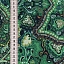 Ткань хлопок для пэчворка бирюзовый болотный морская волна, дамаск восточные мотивы, ALFA (арт. 230231)