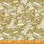 Ткань хлопок для пэчворка золото, новый год, Windham Fabrics (арт. 51774M-1)