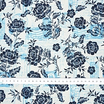 Ткань для лоскутного шитья [DCX11802-BLUE-D]