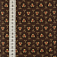 Ткань хлопок пэчворк коричневый, необычные геометрия, ALFA (арт. 229682)
