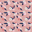 Ткань хлопок пэчворк розовый, цветы розы металлик, Riley Blake (арт. SC8650-PINK)