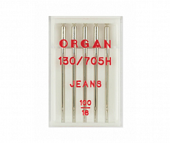 Иглы джинс Organ № 100