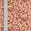 Ткань хлопок пэчворк красный бордовый, цветы, ALFA (арт. 213244)