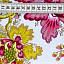 Ткань хлопок сумочные желтый розовый белый разноцветные, цветы, ALFA KANVAS (арт. AL-KNV56)