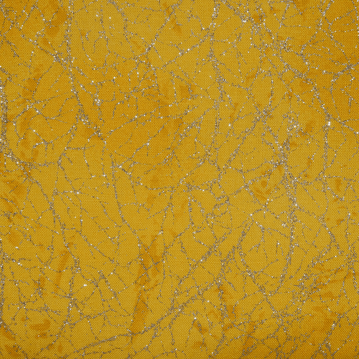 Ткань хлопок пэчворк желтый, с блестками, Windham Fabrics (арт. )