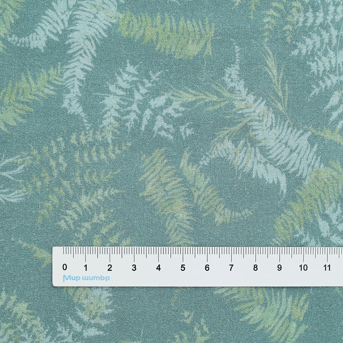 Ткань хлопок для пэчворка для одежды голубой, флора, Windham Fabrics (арт. 53546-4)