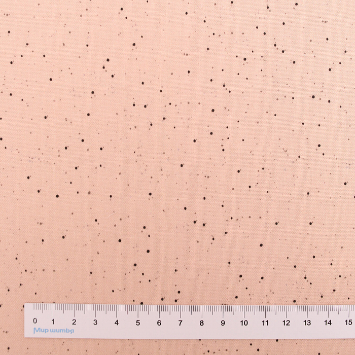 Ткань хлопок пэчворк розовый, горох и точки, Maywood Studio (арт. MASD6205-P)