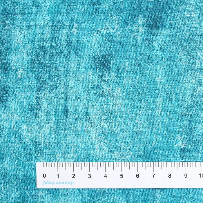 Ткань хлопок пэчворк голубой, муар, Michael Miller (арт. DCX10060-CARI-D)