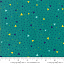 Ткань хлопок пэчворк зеленый, геометрия горох и точки, Moda (арт. 33342 19)