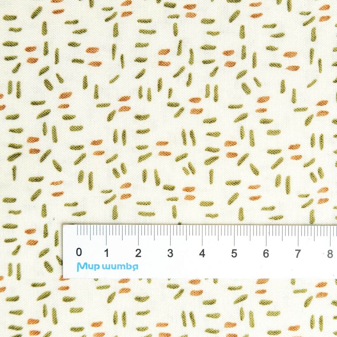 Ткань хлопок для пэчворка для одежды бежевый, фактура, Moda (арт. 5416-11)