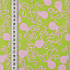 Ткань хлопок пэчворк зеленый розовый, морская тематика, ALFA (арт. AL-6878)