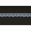 Кружево вязаное хлопковое Alfa AF-353-040 12 мм голубой