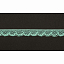 Кружево вязаное хлопковое Alfa AF-353-075 12 мм мятный