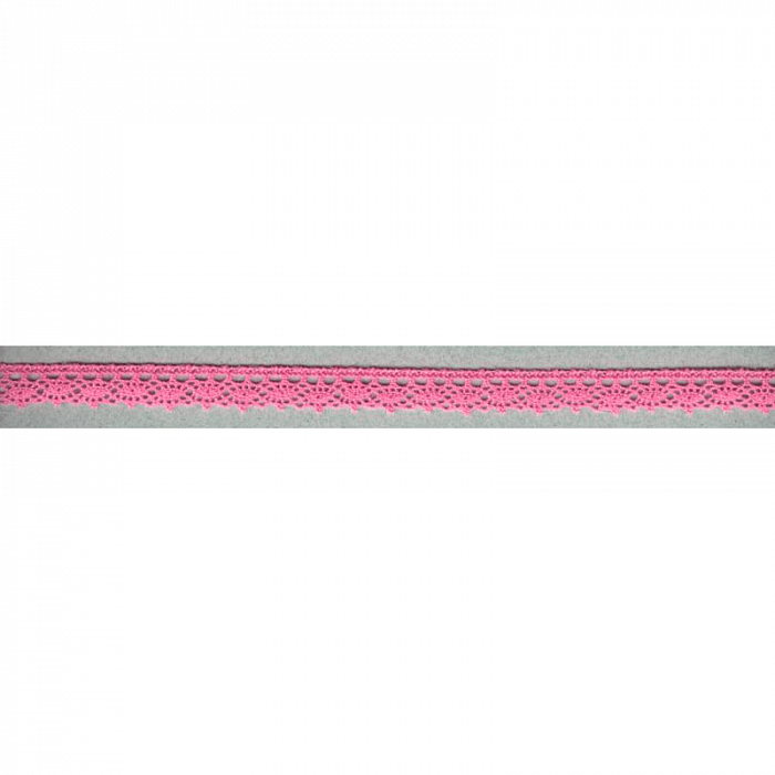 Тесьма вязанная IEMESA т.розовый 12 мм
