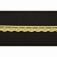 Кружево вязаное хлопковое Alfa AF-357-010 12 мм желтый