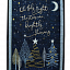 Ткань хлопок пэчворк синий, новый год, P&B (арт. 5069 PA)