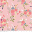 Ткань хлопок пэчворк розовый, цветы, Riley Blake (арт. C7990-PINK)