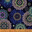 Ткань хлопок для пэчворка разноцветные золото, необычные, Windham Fabrics (арт. 243589)