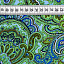 Ткань хлопок пэчворк зеленый, , ALFA C (арт. 128531)