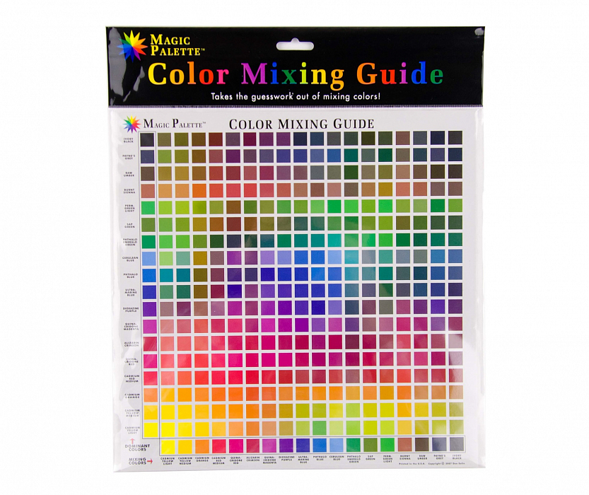 Цветовая палитра для подбора тканей GeeksHive Inc. 324 цвета