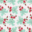 Ткань хлопок пэчворк бирюзовый, мелкий цветочек рукоделие, Michael Miller (арт. CX6854-AQUA-D)