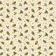 Ткань хлопок пэчворк бежевый коричневый, фактура звезды, Benartex (арт. 248902)
