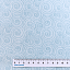 Ткань хлопок пэчворк голубой, фактура завитки, Benartex (арт. 6977-04)
