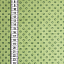 Ткань хлопок сумочные зеленый, горох и точки, Daiwabo (арт. 113675)